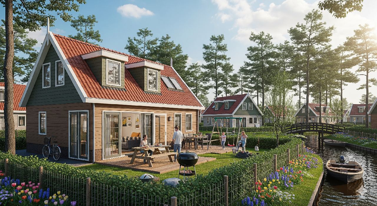 vakantiehuis in nederlands vakantiepark